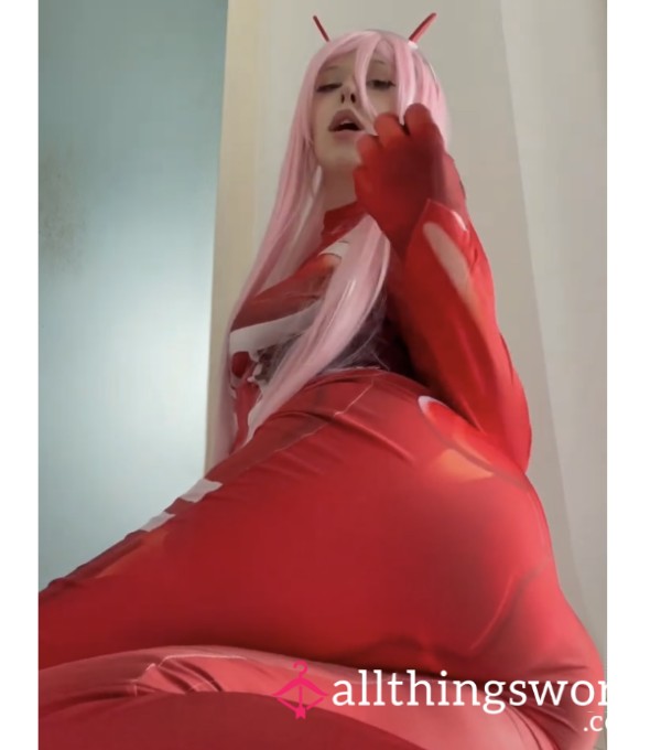 JOI With Countdown - Zero Two Cosplay