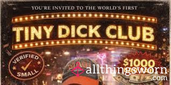 🦐🔒 Tiny 🍤 D*ck Club🦐