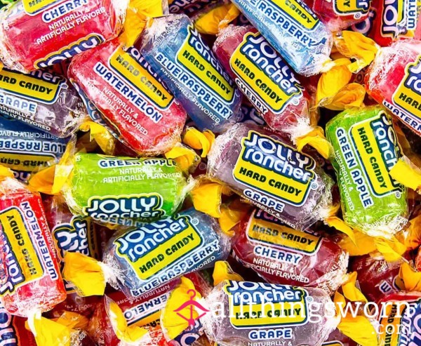 Sucked Jolly Ranchers / Hard Candy