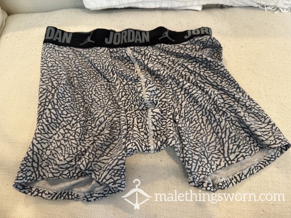 Jordan Boxer Briefs - M - Worn By 2 Fit Dudes