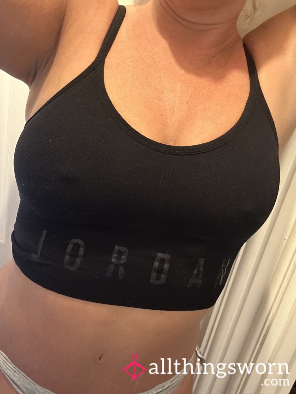 Jordan Hot Black Bra Small