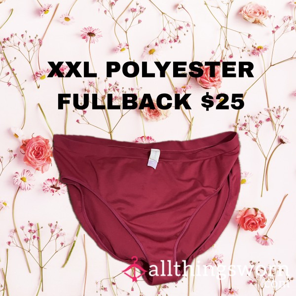 JOYSPUN XXL MAROON FULL BACKS