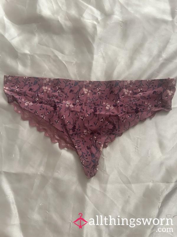 JS Flor*l Pink Panty