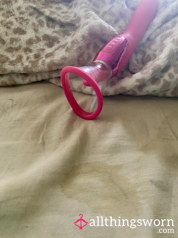 Juicebox Suction Pump For Squirt Fest!