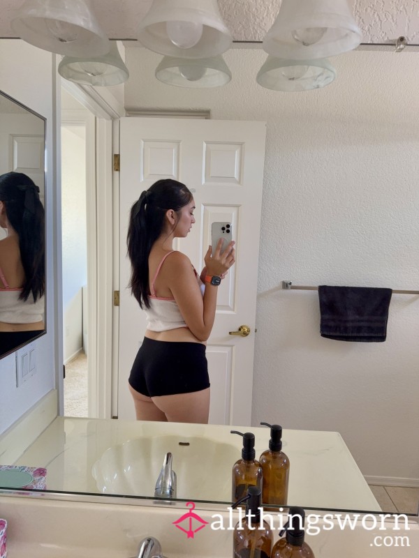 Juicy Black Boyshort Panty