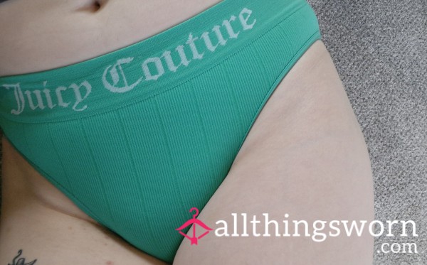 Juicy Couture Green Panties