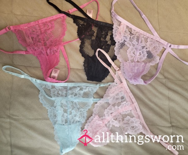Juicy Couture Lace G-String Collection 💕