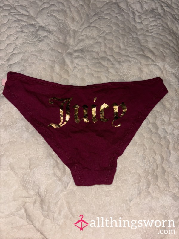 Juicy Couture Magenta Panties