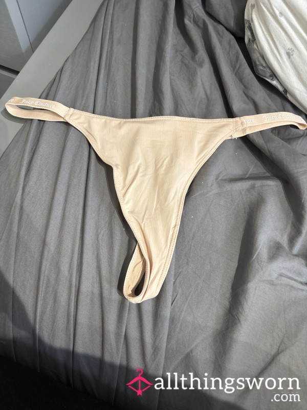 Juicy Couture Nude Nylon Thong