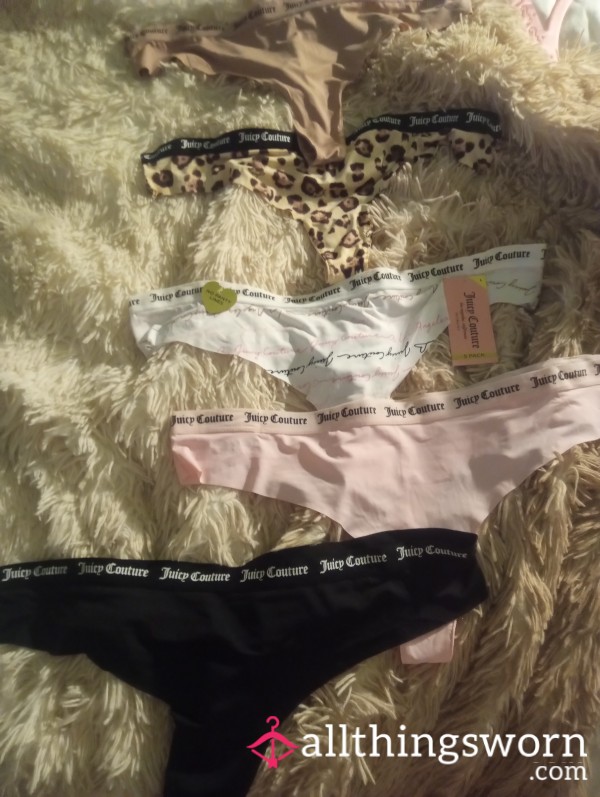 Juicy Couture Nylon Thongs (cheetah Print SOLD) Price Includes Shipping For US