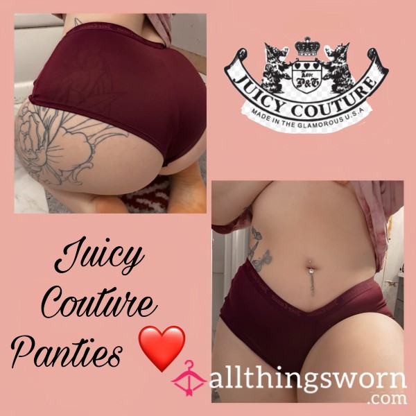 Juicy Couture Panties ❤️