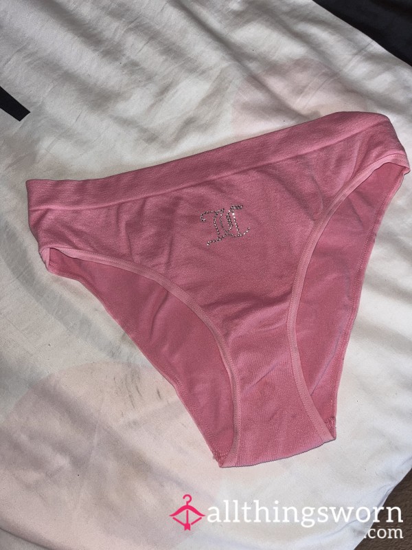 Juicy Couture Pink Panties Small
