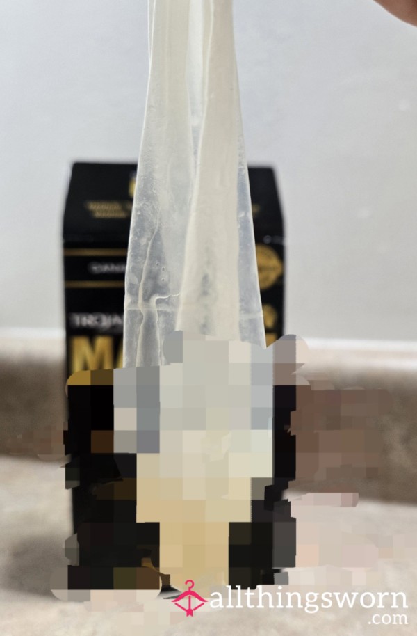 Juicy, Filled Alpha Condom Pics💦🔥