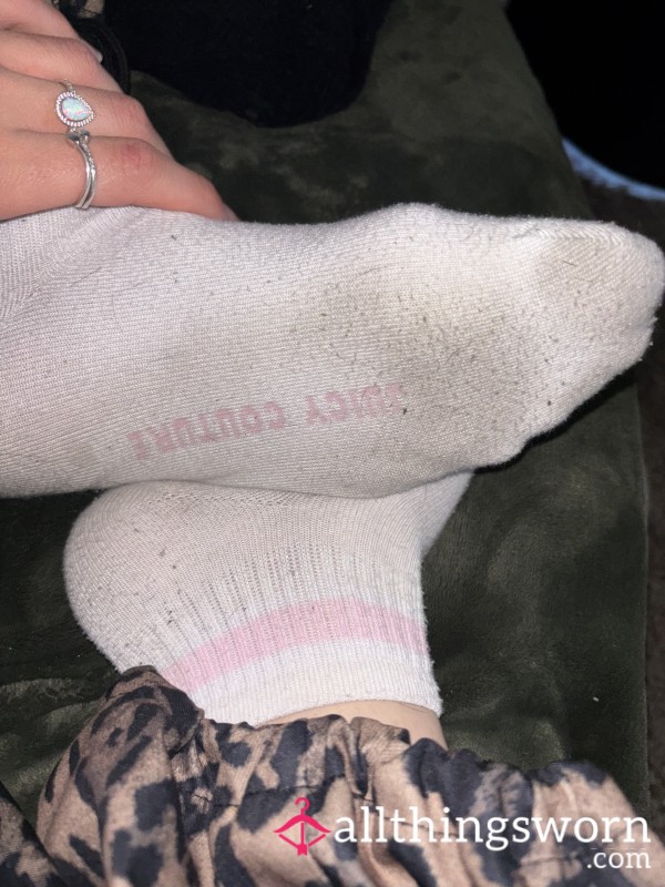 Juicy In Pink Socks