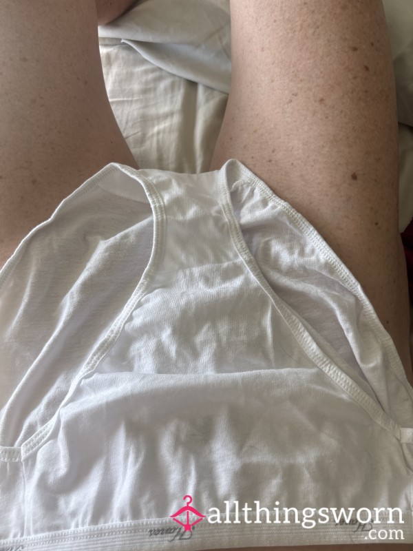 Juicy White Panties