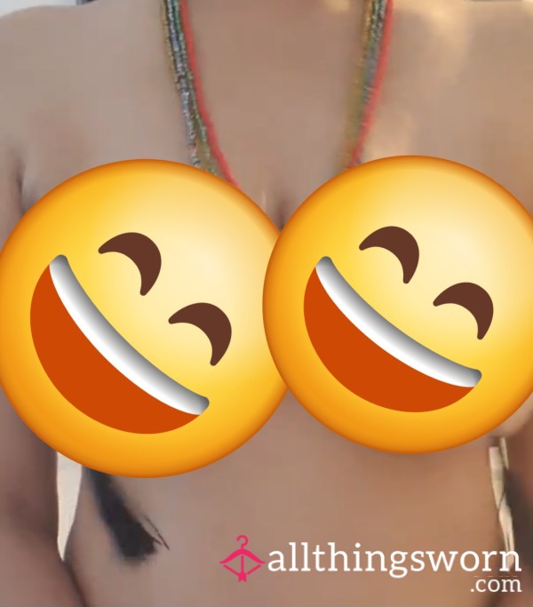 Nipple Ta**le Jiggle On Naked Breasts