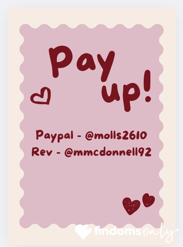 Just Pay Me💸