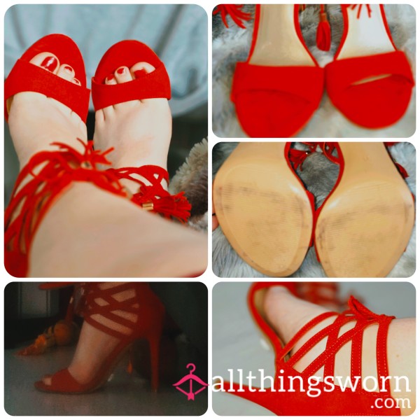 Just Red Stiletto High Heels...? No, A Statement Of My Spirit.