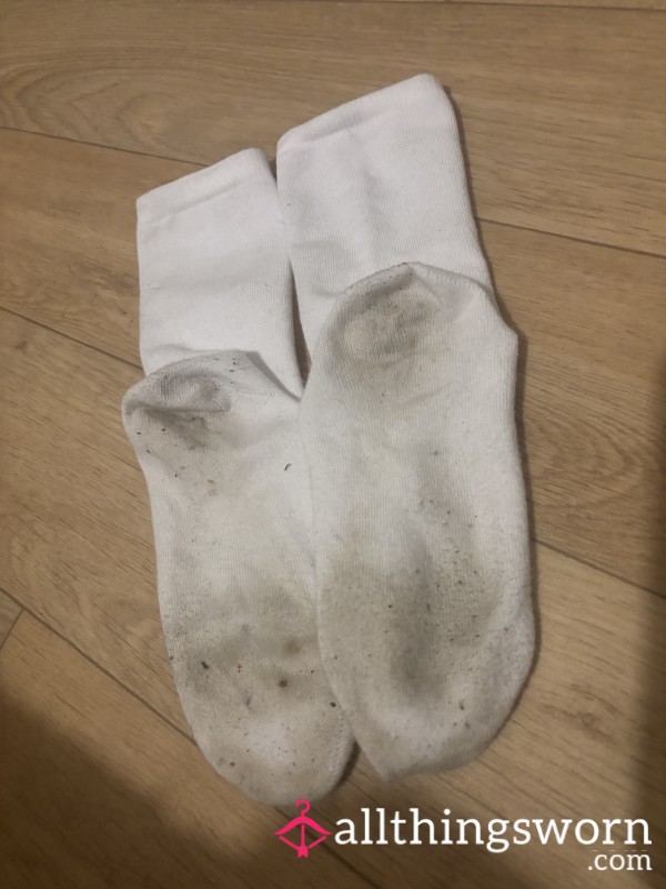 Just Taken Them Off Dirty White Socks Ready For You