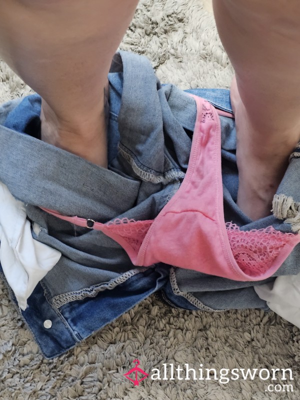 Just Took Off Pink Thong