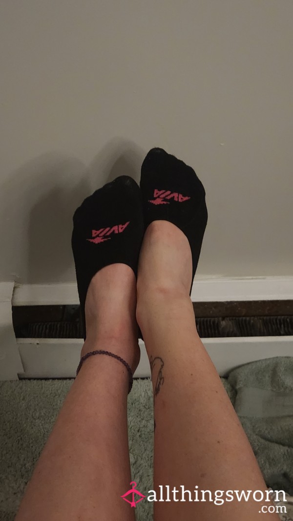 🪄 Just Worn Black No Show Socks 🪄