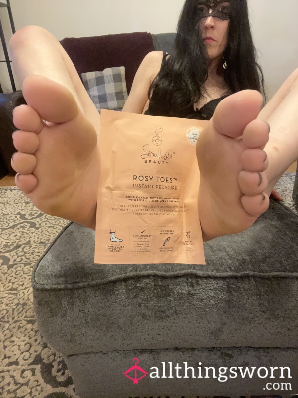 Kay’s Creamed Foot Booties 🦶💦😈