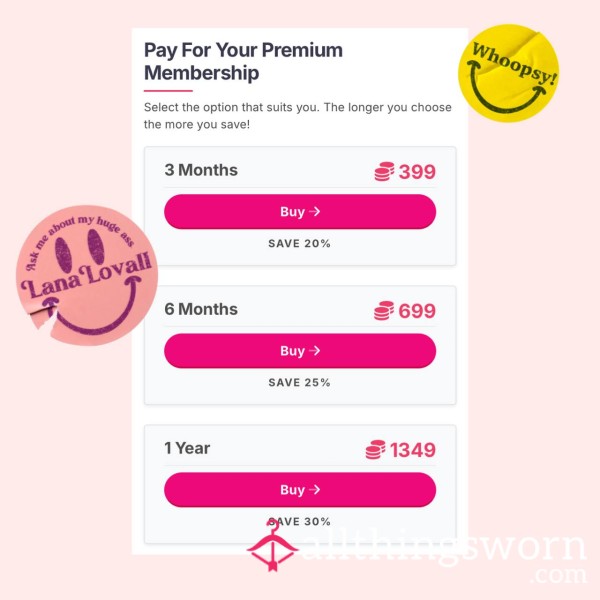Keep Me Premium, Keep Me Dangerous | Pay For My Premium Membership