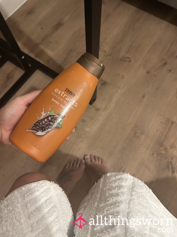 Keeping My Soles Moisturised For You