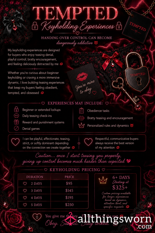 TEMPTED: Key Holding Experiences