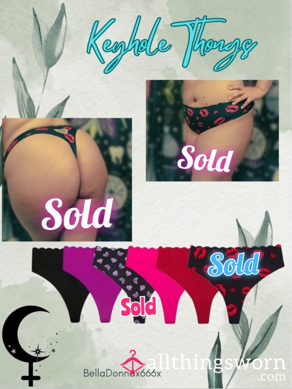 Keyhole Thongs