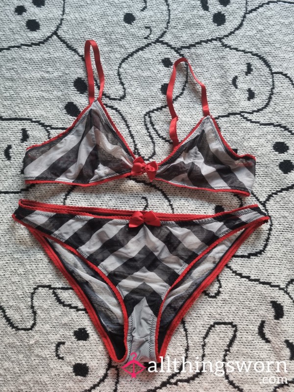 Killstar Circus Goth Lingerie Set
