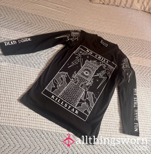KILLSTAR💀 “No Chill” Long Sleeve Shirt | Favorite Shirt🖤