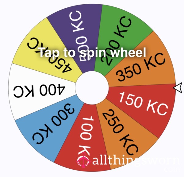 Kinkcoin Tippers… Who Dares To Spin The Wheel😏