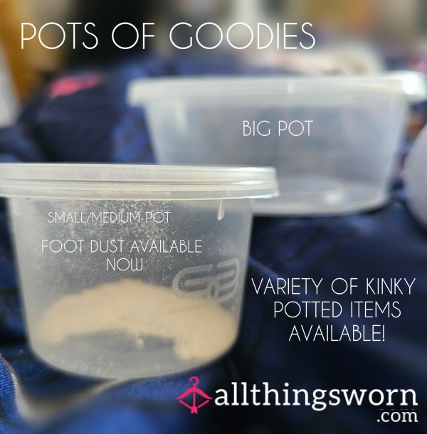 KinkylilQTs Pots Of Goodies!