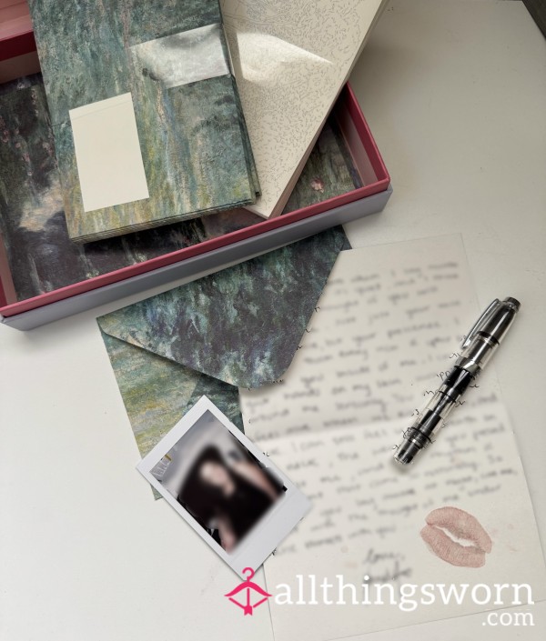 Kissed Handwritten Letters
