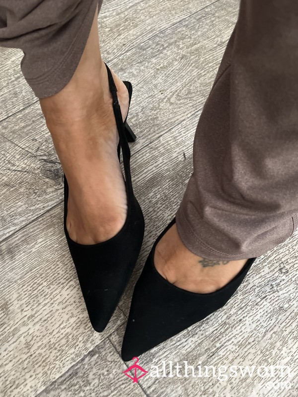 Kitten Heals. Very Well Worn Heels, Super Smelly, Super Sweaty Smell Of My Essence ⛓️🫦👯‍♀️👡