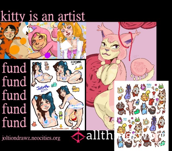 KITTY IS AN ARTIST
