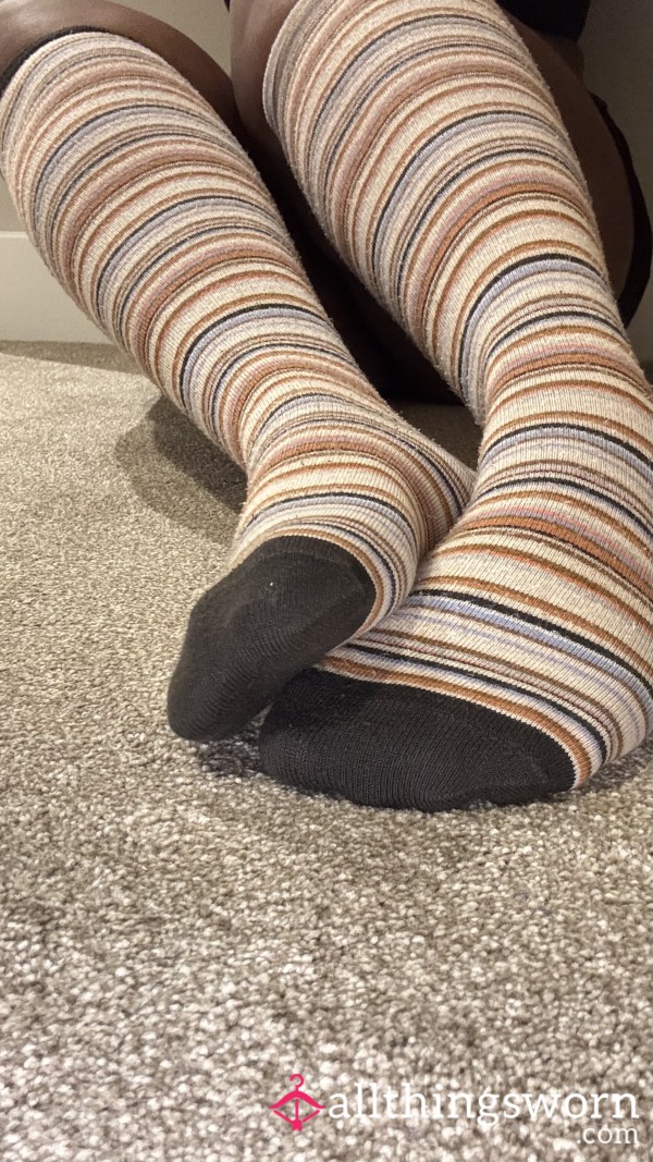 Knee High Autumn Dream Socks, Scent Locked And Mummy Worn