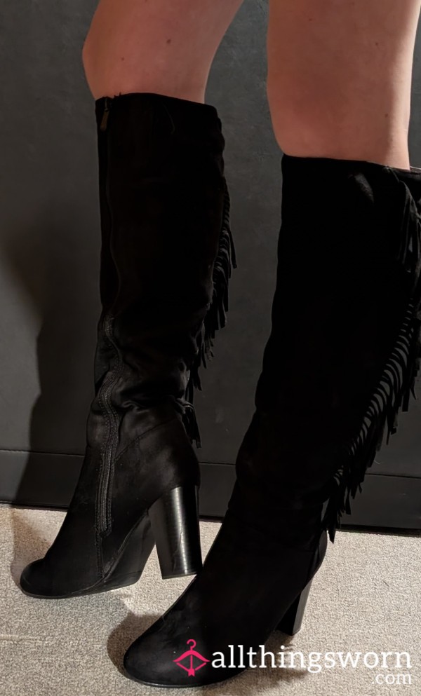 Knee High Black Boots