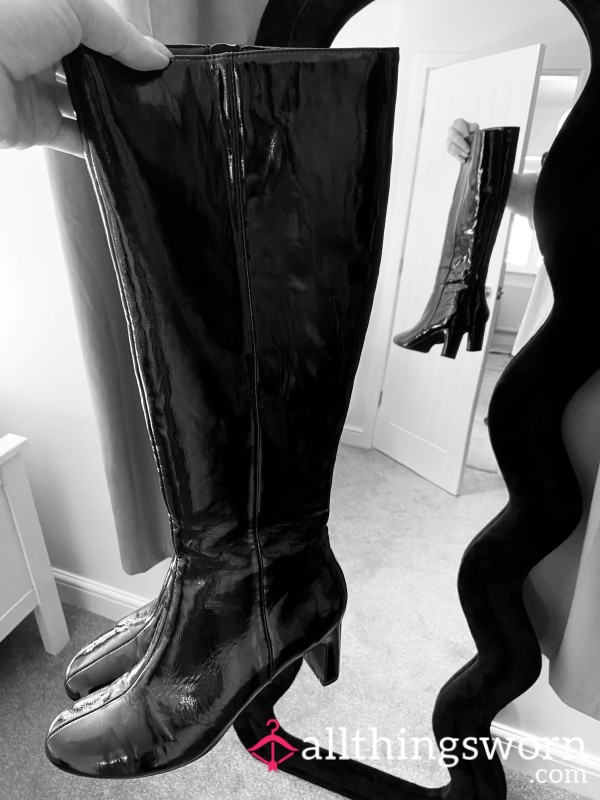 Knee High Boots - Will You Hire To Clean 👅 Or Buy To Keep? 🖤