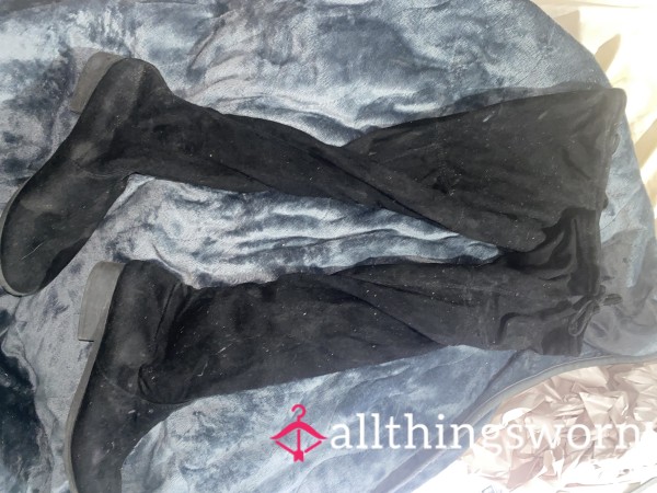 Knee High Flat Boots 10 Years + Old