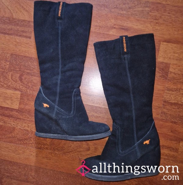 Knee High Fur Lined Boots
