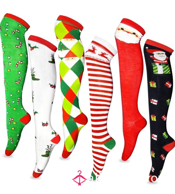 🎄 KNEE-HIGH HOLIDAY SOCK WEARS