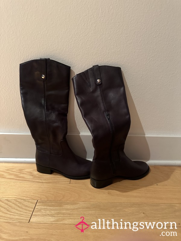 Knee High Leather Boots👢