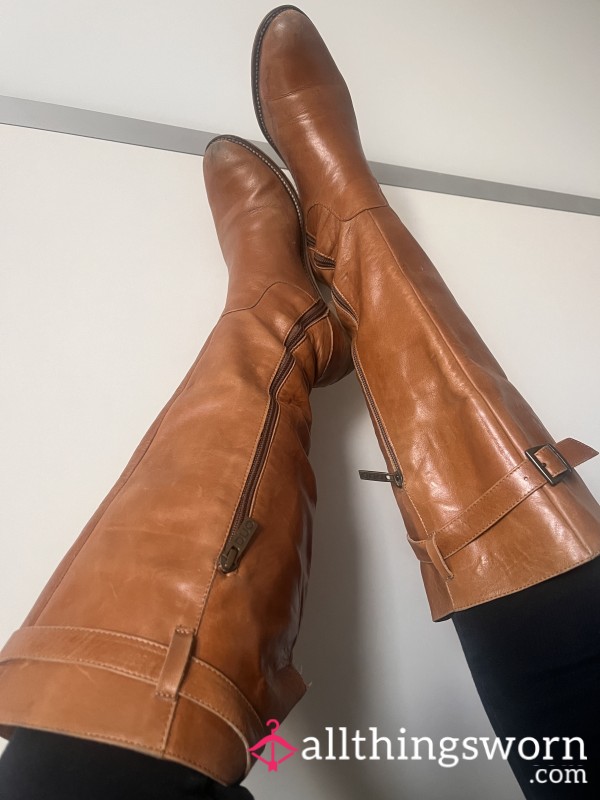Knee High -leather Well Worn