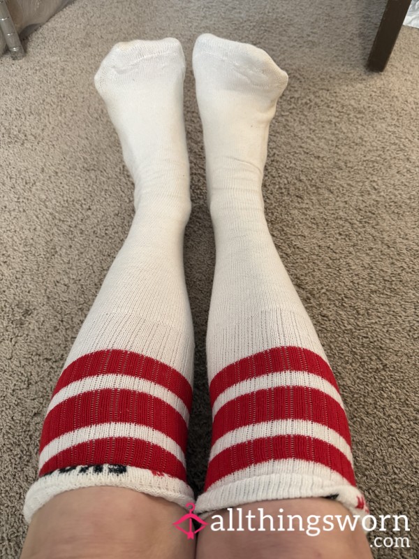 Knee High Sk*ter Tub Socks