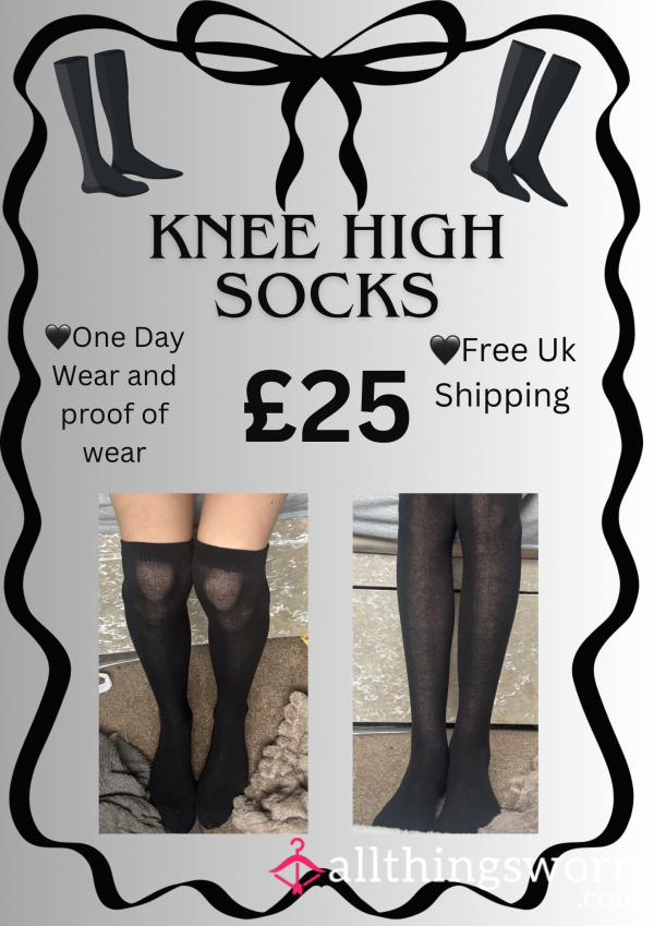 Knee High Socks😉