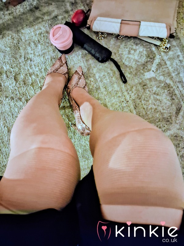 Knee High Tights Will Be Genuinely Worn All Day At Work