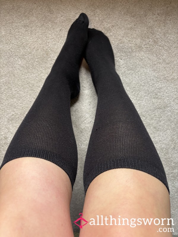 Knee High Worn Out Socks
