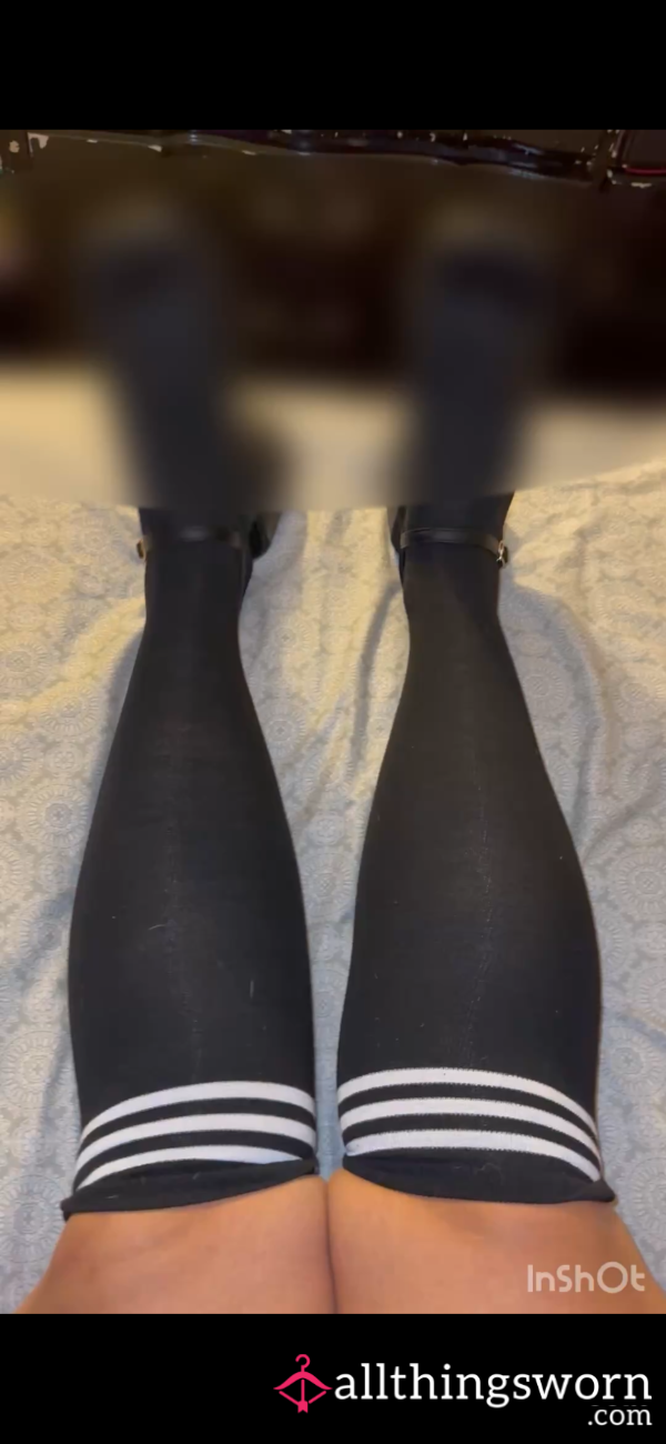 Kneehigh Socks And High Heels Then I Splash In The Shower